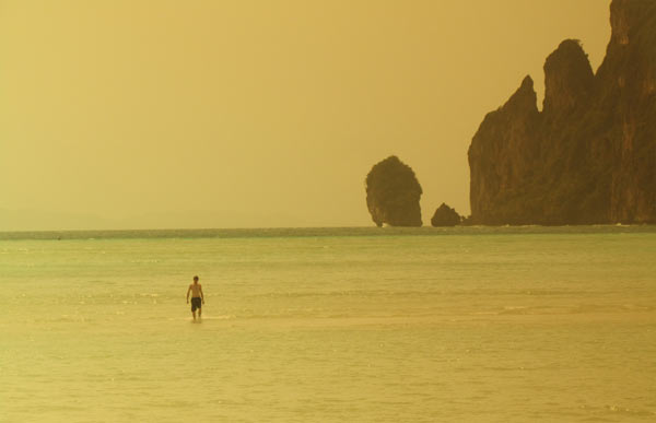 Foto der Bucht auf Ko Phi Phi