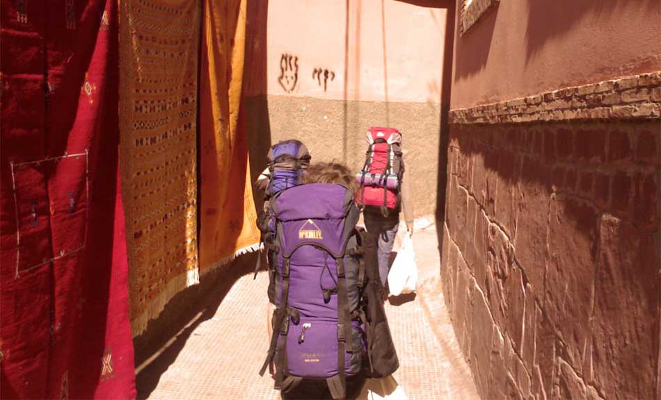 Backpacking in Marokko