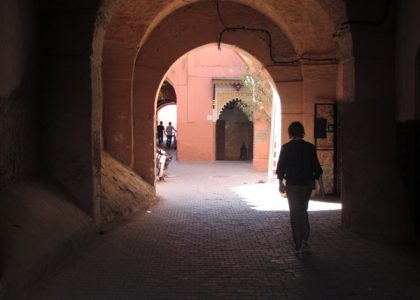 Gasse in Marrakesch