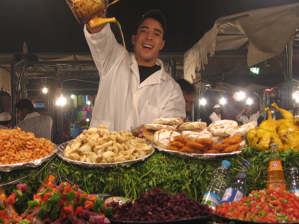 Streetfood in Marrakesch