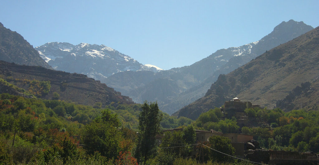 Djebel Toubkal in Marokko