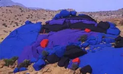 Blaue Steine bei Tafraoute