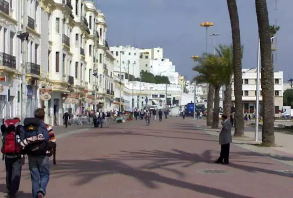 Backpacking in Tanger, Marokko