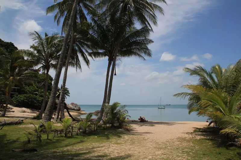 Koh Phangan im August während der Regenzeit
