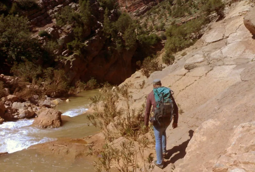 Wandern bei den Ouzoud-Wasserfällen
