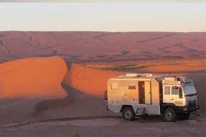 Marokko Offroad im umgebauten LKW