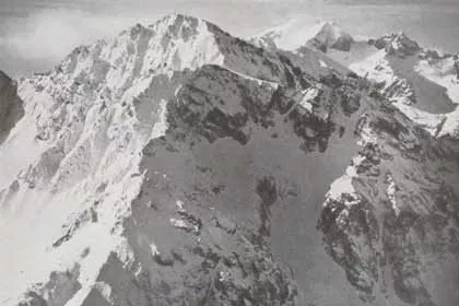 Historisches Foto vom Djebel Toubkal