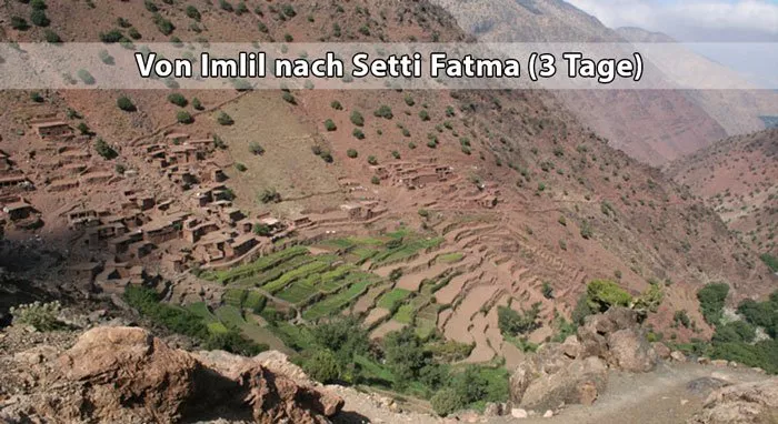 Wanderung von Imlil nach Setti Fatma