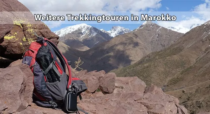 Trekkingtouren im Hohen Atlas