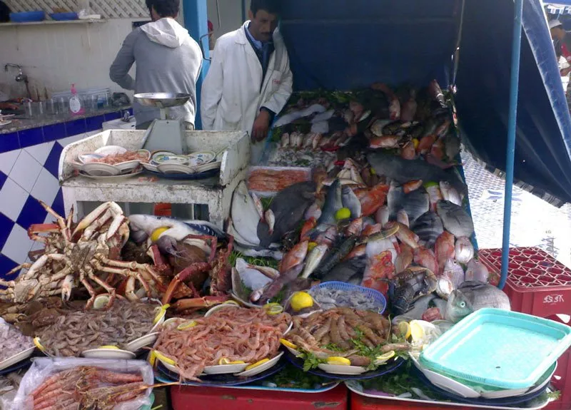 Essaouira Fischstand