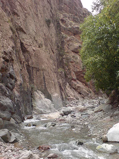 Fluss in Marokko
