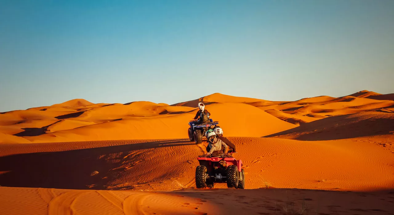 Quad-Tour in Merzouga